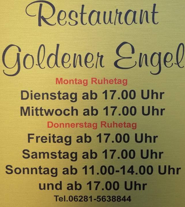 Goldener Engel